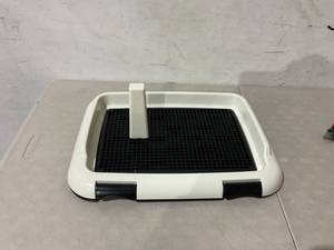 lot 311 image: Dog Potty Tray, Indoor Training Toilet Removable