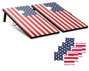 lot 417 image: Cornhole Set 4 x 2