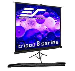 lot 587 image: Elite Screens Tripod B, 71-INCH 11, Lightweight Pull Up Foldable Stand