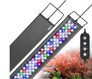 lot 590 image: SEAOURA 247 Mode LED Aquarium Light for Plants-Full Spectrum Fish Tank Light with Timer FOR 48 Aquarium