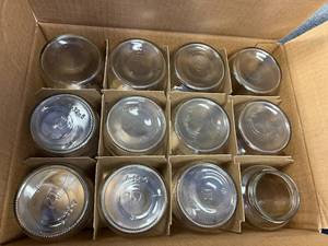 lot 56 image: 12 - 32oz Bottle Jars Fisherband Standard Wide Mouth Bottle