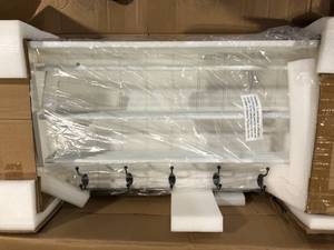 Home Decorators Collection Retractable Accordion Drying Rack Customer Returns See Pictures