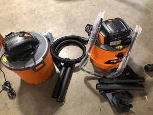 Lot of Assorted WetDry Shop Vacs Various Models Sizes and Conditions  Customer Returns See Pictures