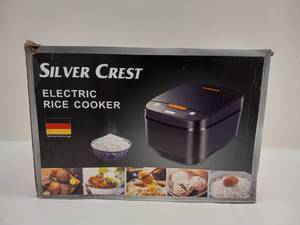 NEW SILVER CREST ELECTRIC RICE COOKER