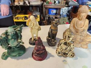 lot 49 image: Variety of Asian Sculptures