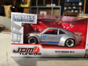 lot 69A image: Jada Toys 1974 Die Cast Metals Mazda RX-3 Car NIB