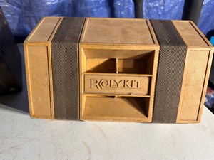 lot 122 image: Vintage Rolykit 42 Roll Out Storage Container 1980s
