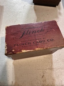 lot 188 image: Vintage 1920s Flinch Game Playing Cards