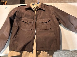 lot 330 image: Vintage Sheriffs Jacket Size L and Shirt Size 1734