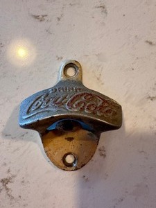 lot 357 image: Vintage Coca-Cola Wall Mount Bottle Opener