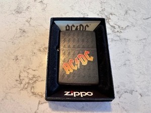 lot 214 image: 2019 ACDC Flip Top Zippo Lighter