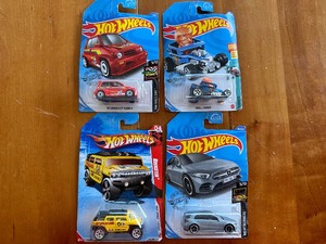 lot 273 image: Variety of Hot Wheels Cars 85 Honda City Turbo II, Skill Shaker, Nightburnerz Mercedes, Rockster Beach Lifeguard Hummer