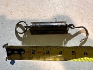 lot 61K image: Vintage Antique Fishing Handheld Scale