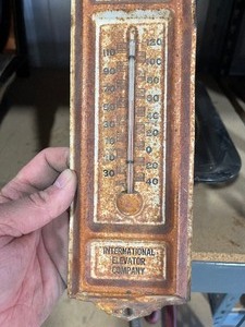 vintage calendars  thermometer   advertising trays