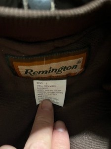 Large Hunting Jacket  Mens Large  good shape and has good liner