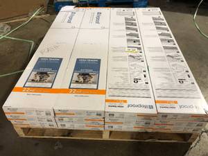 lot 6 image: 12 Boxes of Lifeproof Navarra Maple 22 mil x 8.7 in. W x 48 in. L Click Lock Waterproof Luxury Vinyl Plank Flooring (20.1 sq. ftcase)  Customer Returns See Pictures