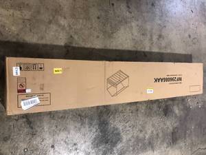 lot 8 image: Harper & Bright Designs White Queen Wooden House Bed with Headboard Customer Returns See Pictures