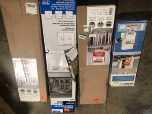 lot 13 image: Lot of Assorted Closet Organizers Various Models and Conditions Customer Returns See Pictures