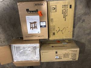 lot 25 image: Lot of Assorted Furniture Various Models and Conditions  Customer Returns See Pictures