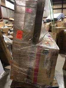 lot 45 image: Picket House Furnishings Madison Gray Queen Costumer Returns See Pics