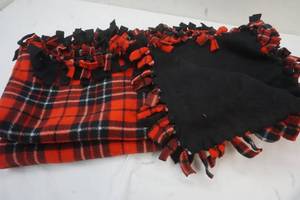 lot 27 image: Fleece blankets