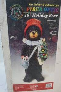 lot 103 image: Holiday bear decor