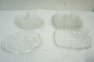 lot 197 image: Glass Luncheon Set