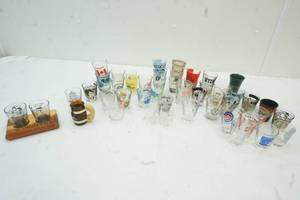lot 258 image: Variety of Shot Glasses