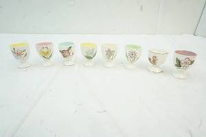 lot 259 image: 8 Egg Cups