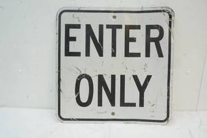lot 363 image: Enter Only