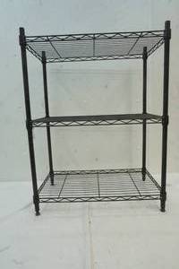 lot 367 image: 3 rack stand black