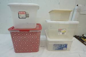 lot 12 image: Storage containers