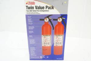 lot 15 image: Twin Value ABC rated Fire extinguishers
