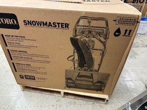 lot 3 image: Like New Unused Toro SnowMaster 724 QXE 24 in. 212cc Single-Stage Gas Snow Blower - Retail $1086.46