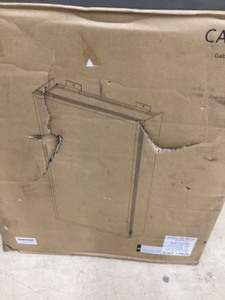 lot 60 image: OVE Decors Carlow Single Door Medicine Cabinet - Retail $239.99 - Broken Glass - New Fac Sealed