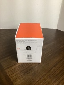 lot 41 image: JBL Horizon - Bluetooth Clock Radio with USB Charging and Ambient Light - Black - Open Box Like New