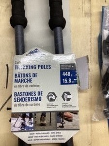 lot 95 image: Cascade Mountain Tech 3K Trekking Pole  1 Pair (2 trekking poles)