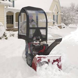 lot 76 image: New in Box Arnold Deluxe Universal Snow Blower Cab, Model# 490-241-0032 Retail $129.99