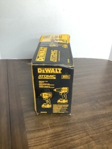 lot 30 image: DEWALT ATOMIC 20-Volt MAX Lithium-Ion Cordless Combo Kit (2-Tool) with (2) 2.0Ah Batteries, Charger and Bag (new open box)
