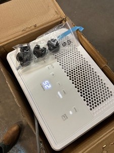 lot 25 image: GE 35 pt. Dehumidifier with Smart Dry for Bedroom, Basement or Very Damp Rooms up to 3000 sq. ft. in White, ENERGY STAR - Open Box Like New