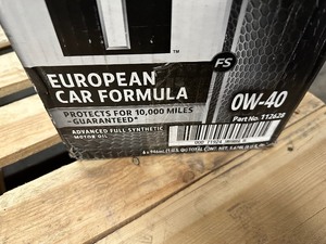 New 6 Quarts Mobil 1 0W40 Advanced Full Synthetic European Car Formula