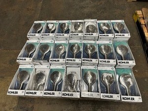 Kohler Prosecco Multifunction Handheld Shower Head (21 Quantity) Item  1583098 Retail Over $999