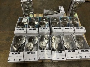 15 Kohler Magnetic Shower Heads Prone &amp Adjuste 3-in-1 Multifunction Shower Kit - Customer Returns Untested Retail over $1420
