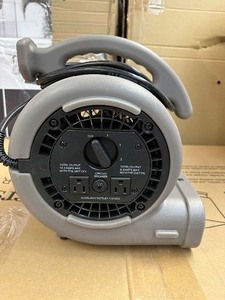 Lasko 3-Speed Super Fan Max Air Mover Floor Fan with Outlets, SF-20-G, Gray like new condition.