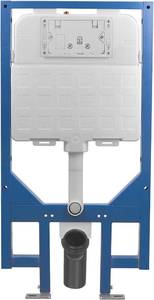 Deer Valley 1.11.6-GPF Dual Flush Concealed In-Wall Toilet Tank with Gravity Fed Technology, Carrier for Back to Wall Toilet - Like New
