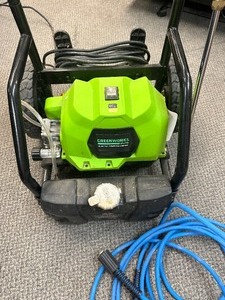 Greenworks 2000PSI Electric Pressure Washer with 50 Anti-Kink Hose & Accessories - Return Powers On - Has Pressure - Untested w Water