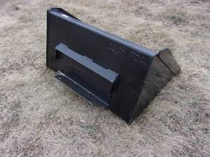 New 39-inch wide Mini Skid-steer Large Capacity SnowMaterial Bucket
