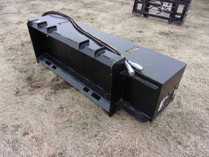New JCT Attachments Skid-steer Mounted 72-inch Tiller, Standard Flow