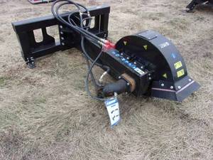 New Agt Industries Skid-steer Mounted Stump Grinder, Standard Flow