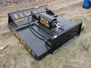New Agt Industries Skid-steer Mounted 72-inch Brush Mower, Standard Flow